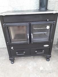 Stufa cucina a legna Wekos 8kw 
