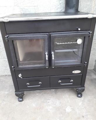 Stufa cucina a legna Wekos 8kw 