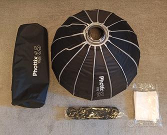 Phottix Raja quick-fold 65 + Phottix Bowens mount