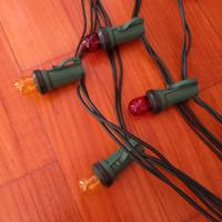 luci vintage albero di natale