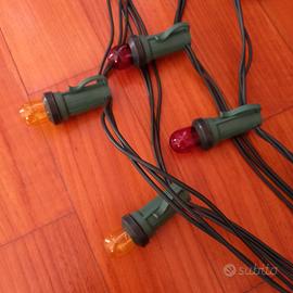 luci vintage albero di natale