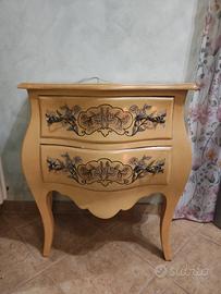 cassettiera stile barocco