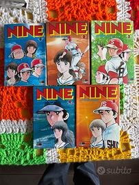 Nine - Manga - 5 Volumi - COMPLETO