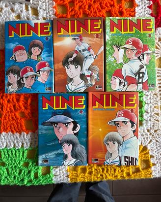 Nine - Manga - 5 Volumi - COMPLETO