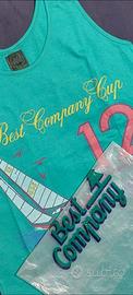 N°2 Canottiere Best Company Vintage Anni 80 Nuove 