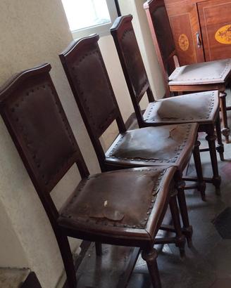 Sedie anni ‘40 da restaurare