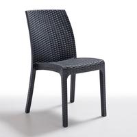 Sedie Bar Polipropilene Cod3164 Impilabile Nero