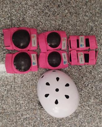 protezioni per rolleblade, skateboard, bici 