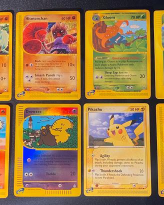 Lotto Carte Pokemon - Set Aquapolis