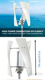 GENERATORE EOLICO DA 2000 Watt 12-24 V a BERGAMO