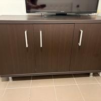 Mobile tv con ante SPAGNOL