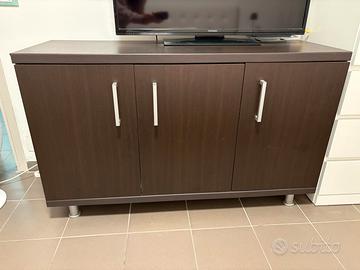 Mobile tv con ante SPAGNOL