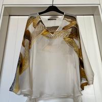 Blusa in seta Roberto Cavalli