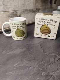 tazza simpatica cacca