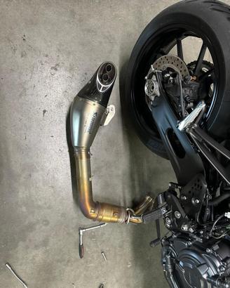 Scarico  Yamaha mt07