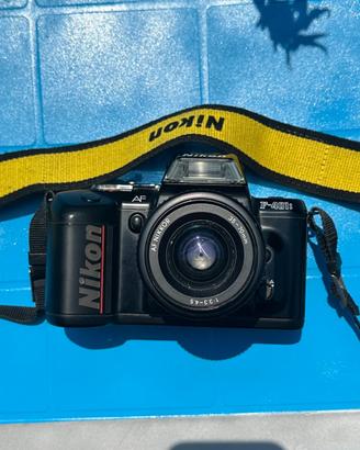 Nikon F-401s + obiettivo 35-70mm (NON funzionante)