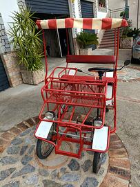 Bici risciò 4 posti