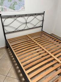 Letto matrimoniale in ferro battuto CANTORI