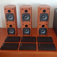 6 CASSE WARFDALE  MOVIESTAR 60 7.1 diffusori audio