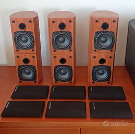 6 CASSE WARFDALE  MOVIESTAR 60 7.1 diffusori audio