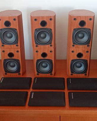 6 CASSE WARFDALE  MOVIESTAR 60 7.1 diffusori audio
