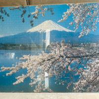 Puzzle 2000pz Fiori di Ciliegio -Monte Fuji-