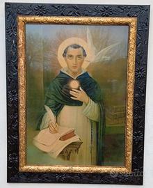 Cromolitografia di San Tommaso D'Aquino