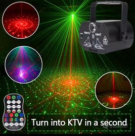 2 Piccoli Proiettori per musica 