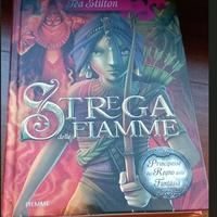 LIBRO TEA STILTON "STREGA DELLE FIAMME"