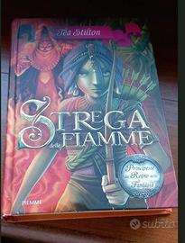 LIBRO TEA STILTON "STREGA DELLE FIAMME"