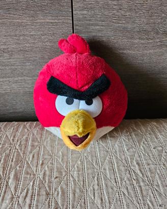 Pupazzo peluche Angry Birds Red