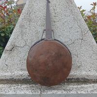 Vecchia padella in rame 