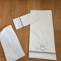 Lenzuola navicella culla