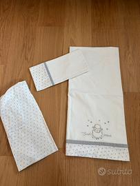 Lenzuola navicella culla