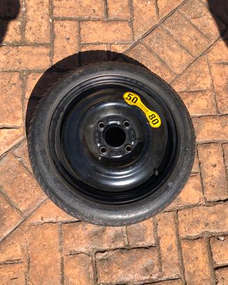 Ruotino di scorta 15” 4x100 T115/70 D15