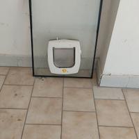 Vetro con gattaiola 
