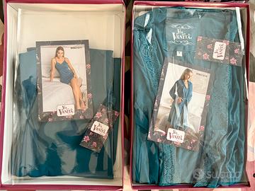 Set camicia da notte e vestaglia Via delle Vanità