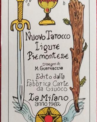 Carte Tarot Liguri Piemontesi 1982-22 carte