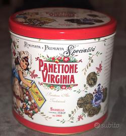 Scatola di latta panettone Virginia