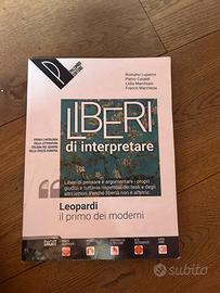 Luperini Cataldi Liberi di interpretare. Leopardi
