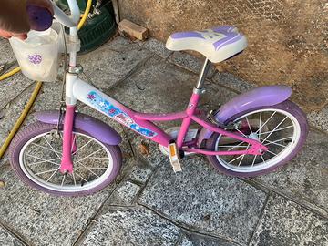Bici viola Winx bambina