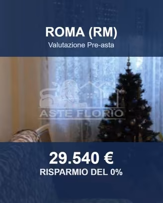 Immobile in asta di 42 m² a Roma
