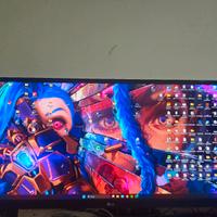 monitor lg ultrawide + monitor lg ultragear guasto