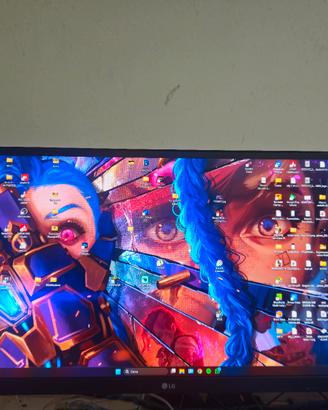 monitor lg ultrawide + monitor lg ultragear guasto