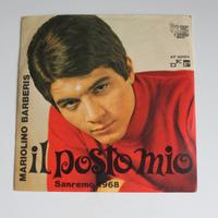 Mariolino Barberis IL POSTO MIO AGNESE 45 GIRI ITA
