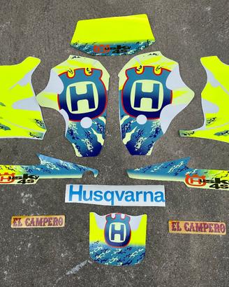 Kit adesivi Husqvarna te 610 anno 1995/1999