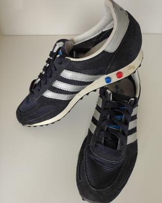 ADIDAS L.A. TRAINER Originali in PelleeTessuto Blu