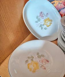 Servizio piatti in porcellana Pagnossin vintage