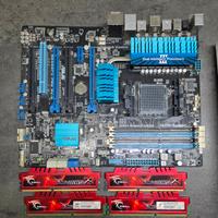 scheda madre asus con ram gskill