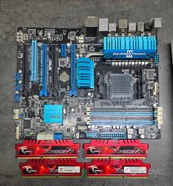 scheda madre asus con ram gskill